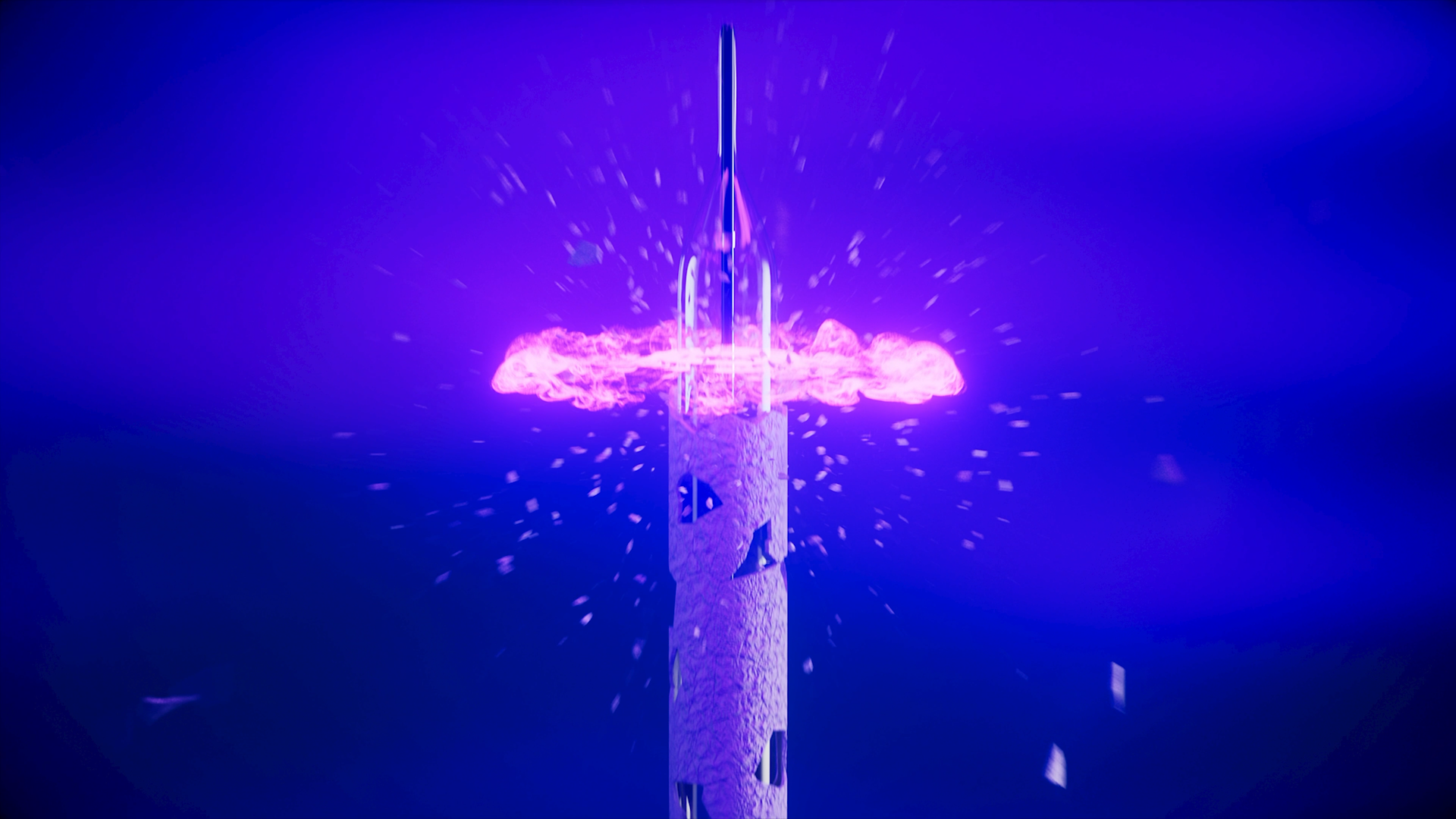fastwave_3d animation still blue pink 11