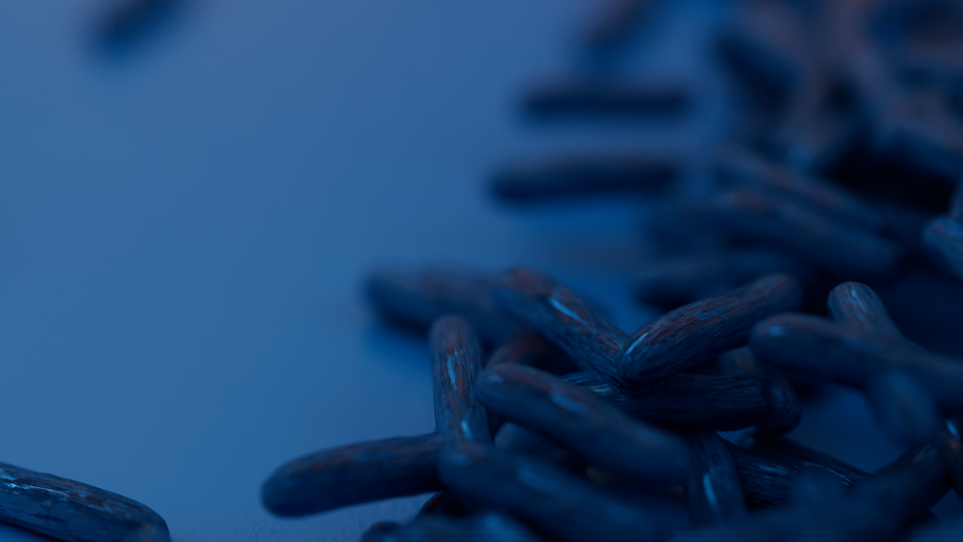 Bruker Microbial Marathon 3d animation still bacteria blue