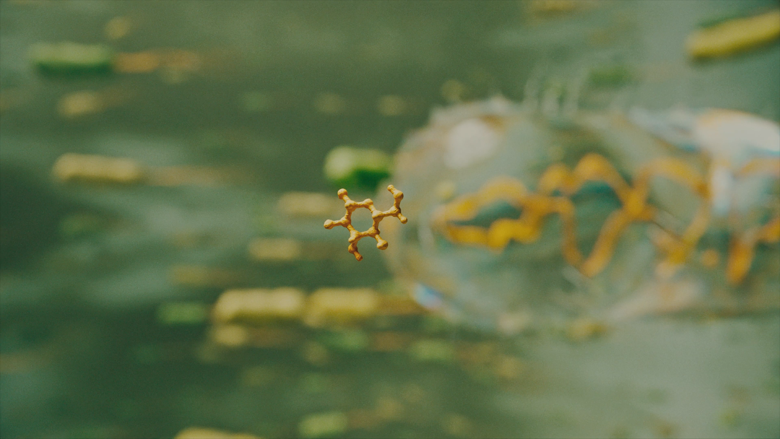 sustainable_cell_factories___fermelanta molecule 3d animation