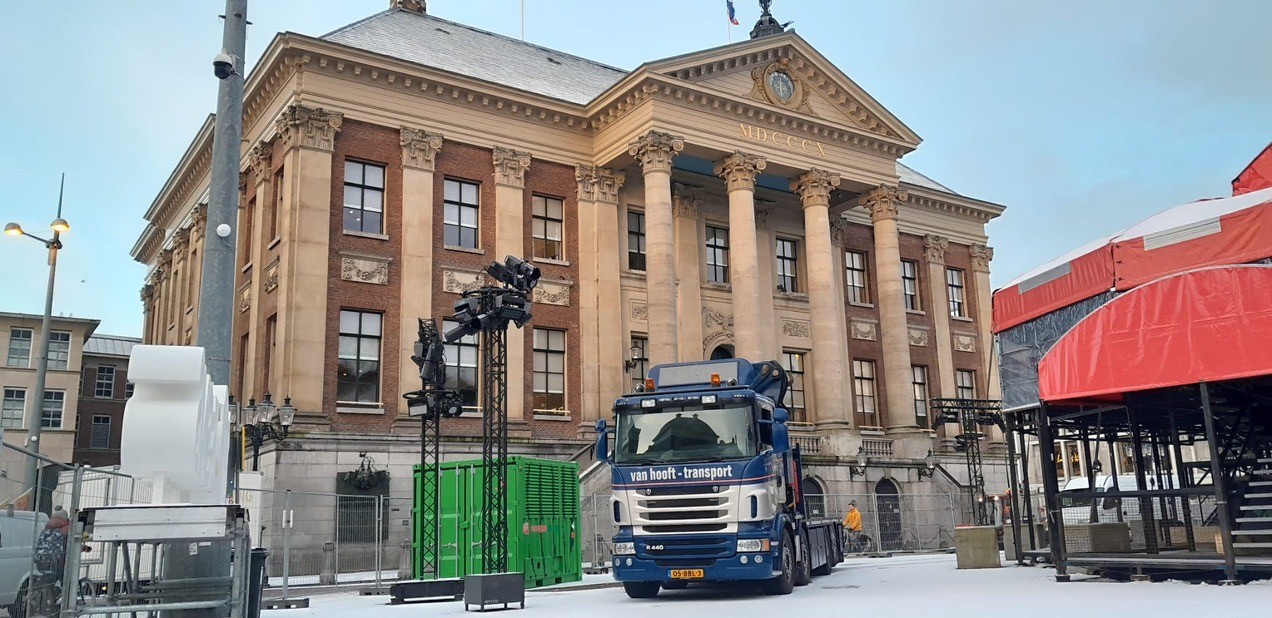 Transport Watermeln van Hooft